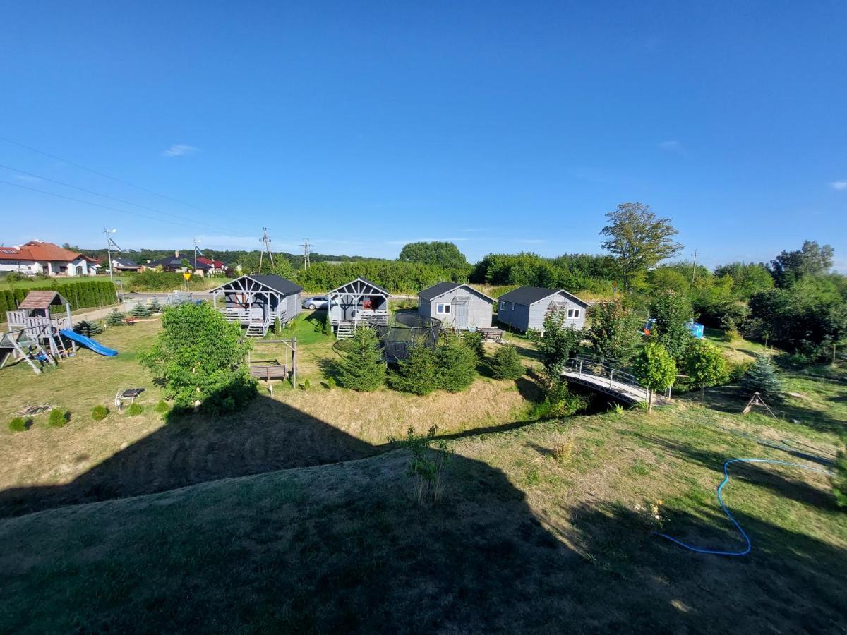 Domki Mścice Esterno foto